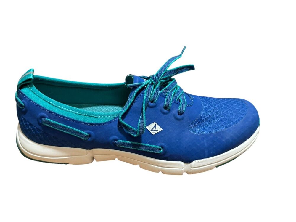 Sperry Top-Sider Ripple Rush Mesh Slip-on Sneakers Blue STS95481 Women's 7.5 M